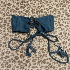 Acacia Swimwear Teal Bikini Top